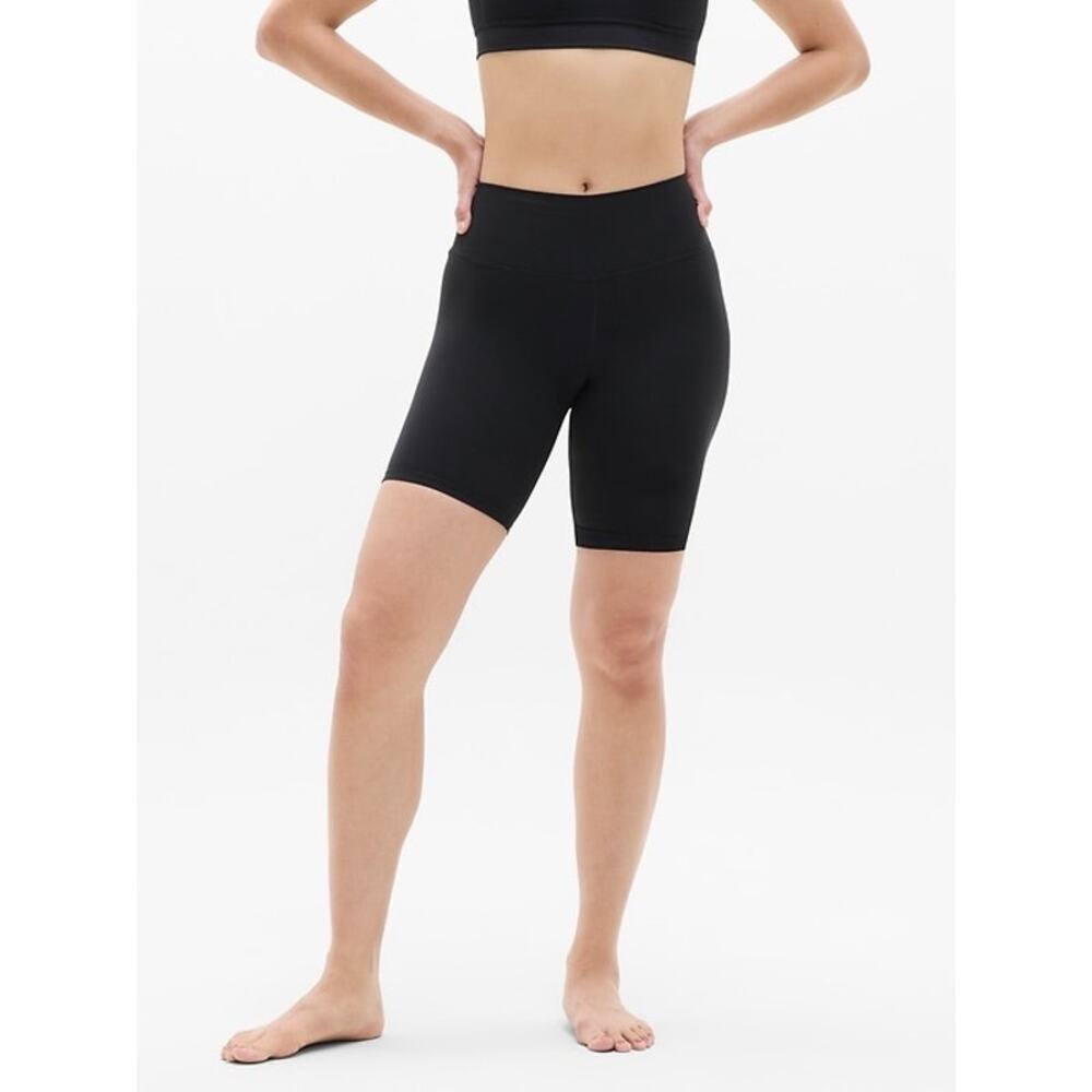 Athleta Women’s Transcent 7” Black Biker Shorts Size XS